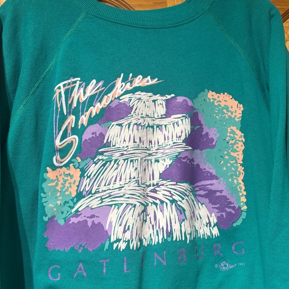 Vintage Smoky Mountains Sweatshirt- 1992 - Picture 2 of 4